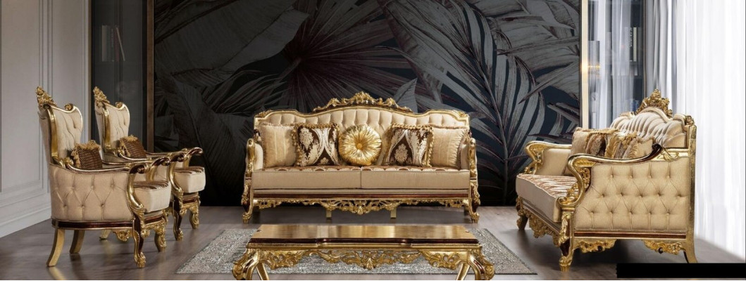 Sofa set 3+3+1+1 Seater Coffee table Sofa Sofas Armchair Suite Couch Set 5pcs