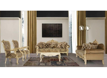 Sofa set 3+3+1+1 Seater Coffee table Sofa Armchair Sofas Table Group Set 5pcs