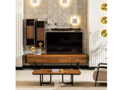 Wall unit Wardrobe Shelf Cabinets Wall units Sideboard Coffee table 5 pieces.