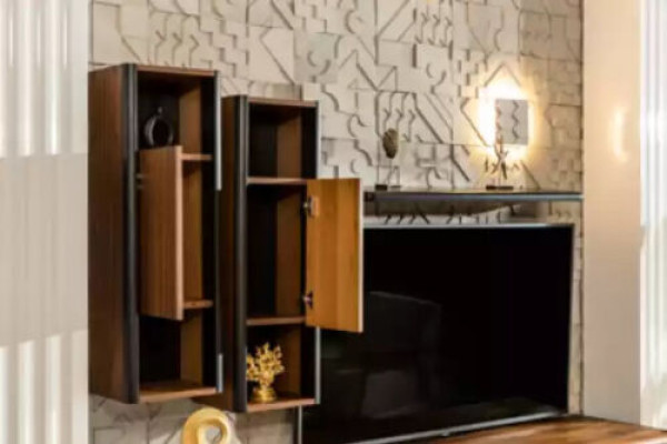Wall unit Wardrobe Shelf Cabinets Wall units Sideboard Coffee table 5 pieces.