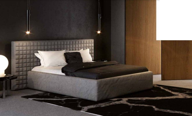 Design Bed Double Bed function Hotel Textile Bedroom Beds Frame Hotel
