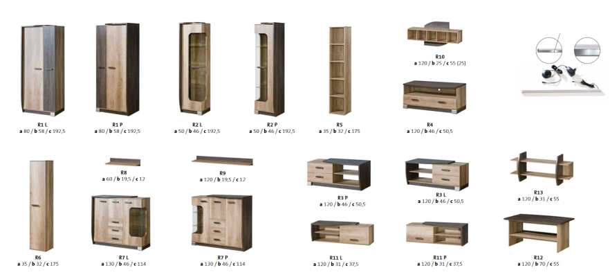 Bookshelf Standing Shelf Wardrobe Shelves Storage Cabinets new
