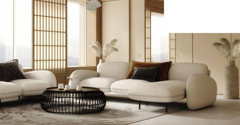 Corner sofa L-shape Seat Corner Sofas Fabric Living room Design Couches Upholstery Modern