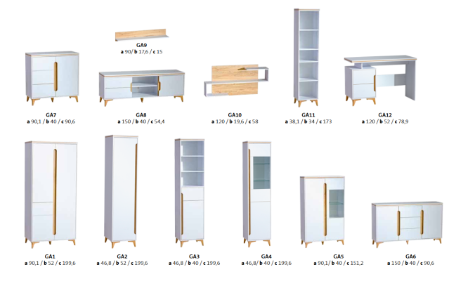 Display case Sideboard Wardrobe Shelf Modern Style Living room Chests of drawers Glass Collection