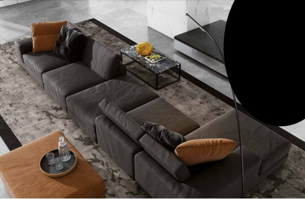 Luxury Corner sofa L-shape Sofa Sofas Modern Living room Textile Upholstery Design Corner new