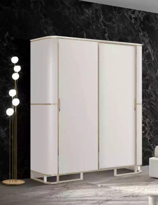 Bed 2x Bedside tables Chest of drawers 6tlg.Bedroom Set Design Luxury new