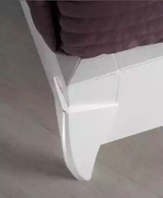 Bedroom Set Bed 2x Bedside table Wardrobe 6-piece design luxury