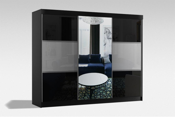 Design High Gloss Clothes Cabinets Furniture Cabinets Modern Multipurpose Clothes Wardrobe