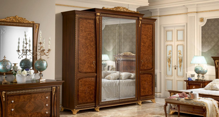 Wardrobe MobilPiu Luxury Solid wood Cabinets Wardrobe Bedroom new