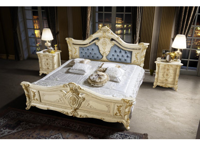 Beds Chesterfield Furniture Leather Bedroom Hotel Baroque Classic s Bed Luxury