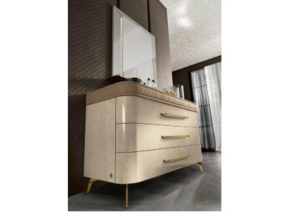 Chest of drawers Sideboard Wardrobe Luxury Chests of drawers Wardrobe Shelf Furniture Wooden Cabinet Italy