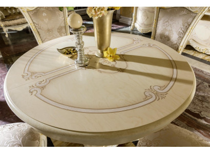 Tables Round Baroque Rococo Furniture round tables new Classic r Dining table Table Round