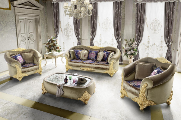 Living room Tables Baroque Wood Coffee tables Coffee Classic r Coffee table Table