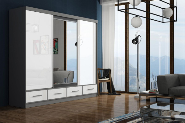 Design Italian Wood Wardrobe Cabinets Wardrobe Bedroom Furniture new