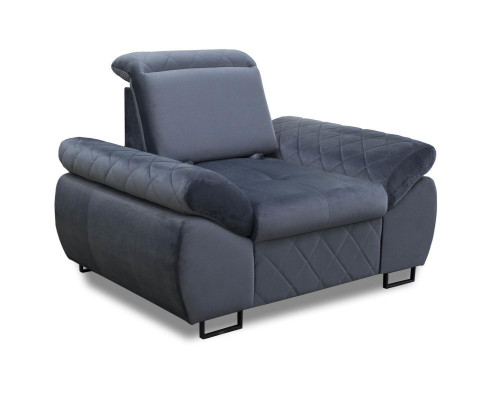 Armchair 1 Seater Upholstery Sofas Lounge Club Furniture Design Living room Textile Couch