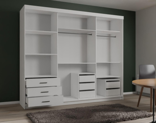 Wardrobe Bedroom multi-purpose wardrobe Clothes cupboards new design wooden cupboard