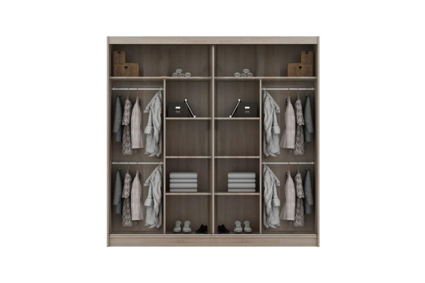Designer High Gloss Clothes Cabinets Furniture Wood new Luxury Clothes Wardrobe new