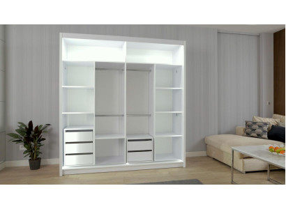 Wardrobe Cabinets Wardrobe Wall Unit 2 Doors Wood new Bedroom Furniture