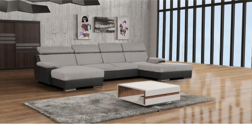 Luxury Corner sofa L-shape Furniture Upholstery Pink Akro Design Textile Modern Couch Italy