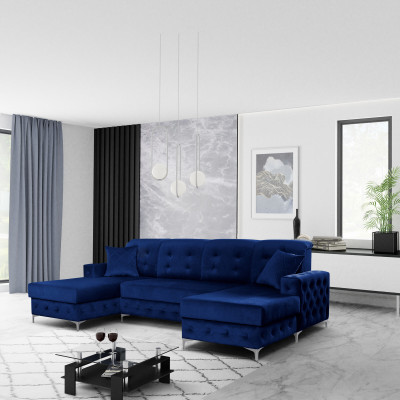Design Upholstery Textile Sofas Wood Sofa new Luxury Furniture Corner sofa U-shape Couch