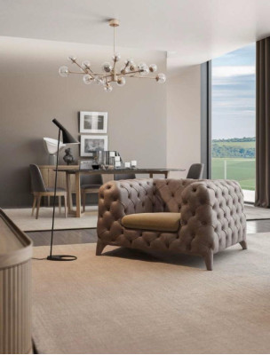 Chesterfield sofa set four seater sofas luxury couches armchair furniture sofa