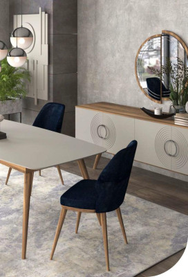 Dining set Luxury Table with Chairs Dining room furniture Modern Dining room set