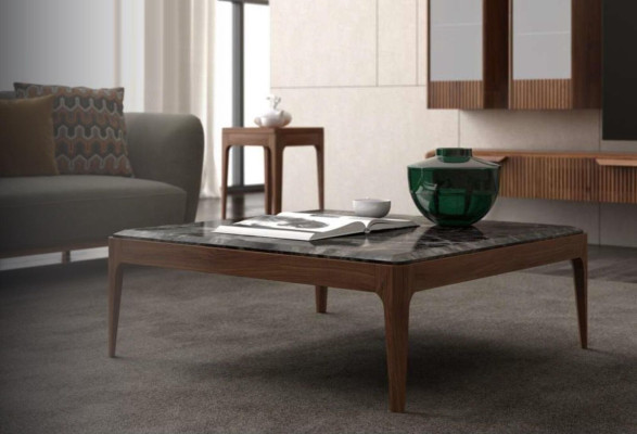 Lounge table Toros Black Marble Coffee table Coffee table en Modern style