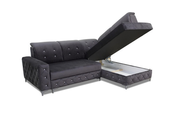 Corner Landscape Upholstery Design Living L-shape Corner Sofa Textile Couch Corner Sofa