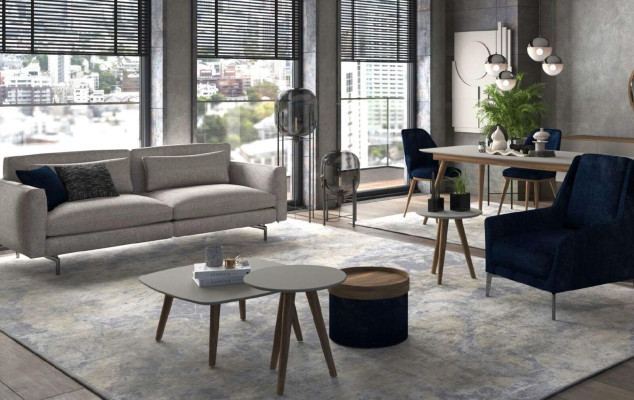 Gray Sofa Sofa Collection Seat Furniture Set Living room furniture Couch Textile