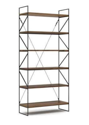 Wall shelf Modern Bookcase Living room Shelf Designer wooden furniture