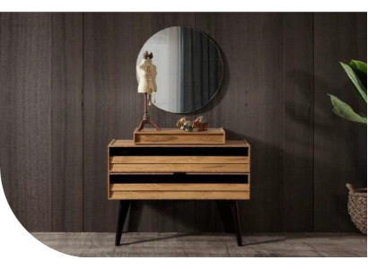 Designer Luxury Real wood Chest of drawers Brown Storage Chest Modern new