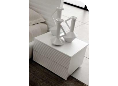 White luxury bedside table storage space bedroom furniture small storage table