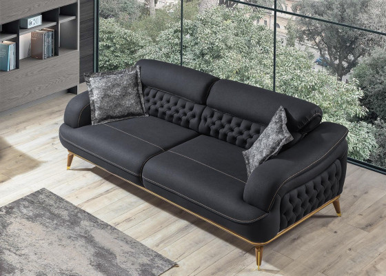 Sofa set 331 Seater Suite Sofa Sofas Armchair Luxury Chesterfield