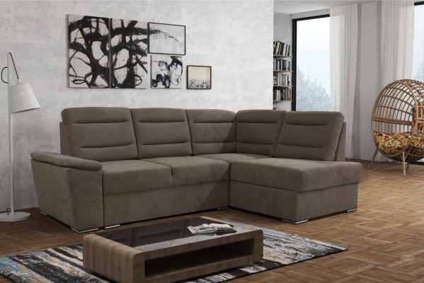 Sofa bed Relax Seat Furniture Living landscape Sofa Couch Corner sofa L-shape Upholstery new