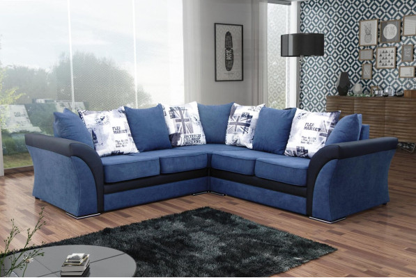 Living landscape Relax Sofa Design Couch Lounge Sofas Corner new Corner sofa L-shape Textile
