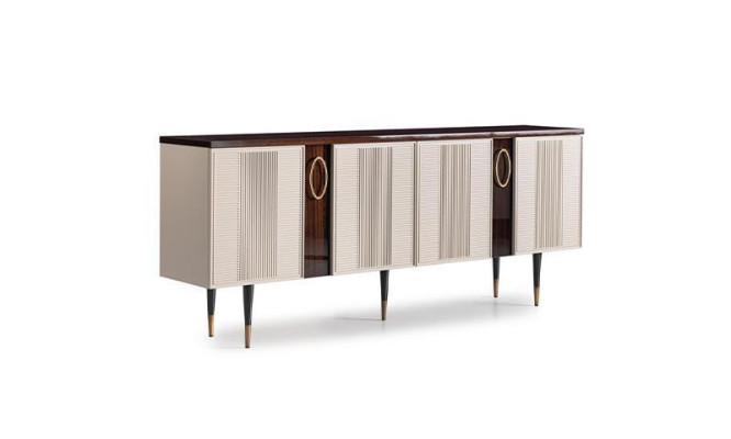 Sideboard Sideboard Chest of drawers Wood Wardrobe White Design Dining room Furniture