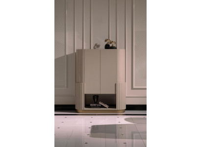 Bar cabinet Wardrobe Wooden cabinet Wood Bar Beige Drinks Living room