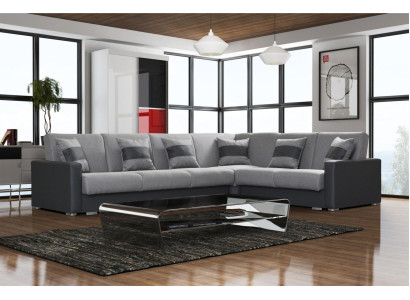 Design Couch Lounge Sofas Textile new Sofa L-shape Sofa Living landscape Relax Seat