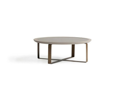 Coffee table Modern Side table Coffee table Sofa table Beige Metal