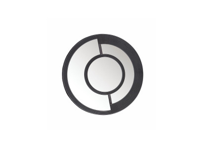 Wall mirror Round Mirror Decorative Modern Design Living room Black