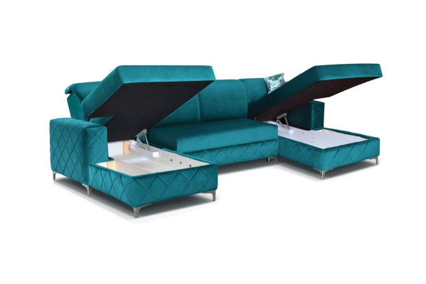 Modern Relax Seat Luxury Furniture Living landscape Sofa Couch Corner sofa U-shape Upholstery