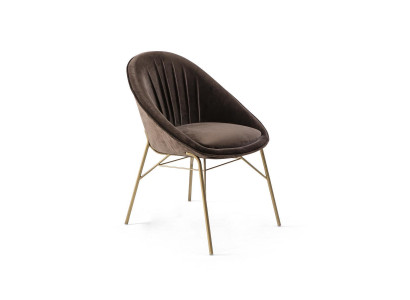Dining room chair Luxury Brown Chair Modern Designer Furnishings new Furniture