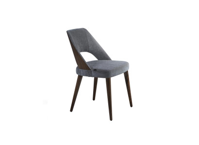 Dining room chair Gray Upholstery Fabric new Luxury Seat Chair Furnishings Design