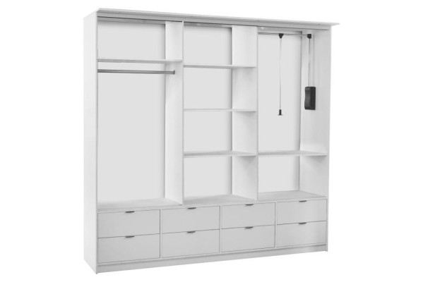 Bedroom Clothes Wardrobe Wood Solid Wood Cabinets Wardrobes Furnishings