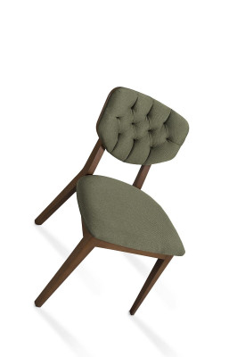 Chestefield Dining room chair Upholstery Chairs Luxury Furniture Furnishings Upholstered Seat