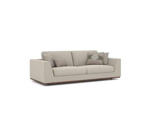 Living room Gray Sofa set 2x Sofas Two-seater Design Armchair Luxury Furnishings