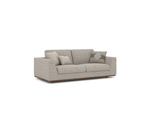 Living room Gray Sofa set 2x Sofas Two-seater Design Armchair Luxury Furnishings