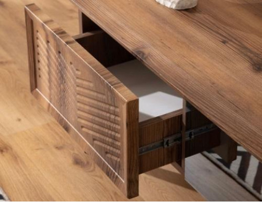 Stylish Living room Furniture Modern TV cabinet Lowboard Wood Coffee table Shelves