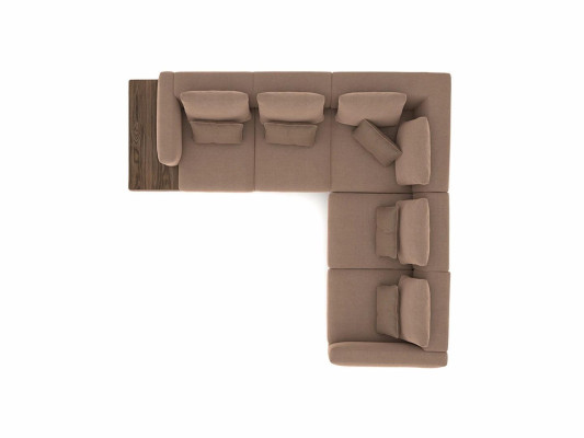 Designer Suite Living room Set Sofa Couch L-shape with Coffee table Furnishings
