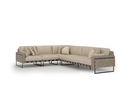 Corner sofa Couch L-shape Living room Suite Luxury Upholstery Seat Furnishings
